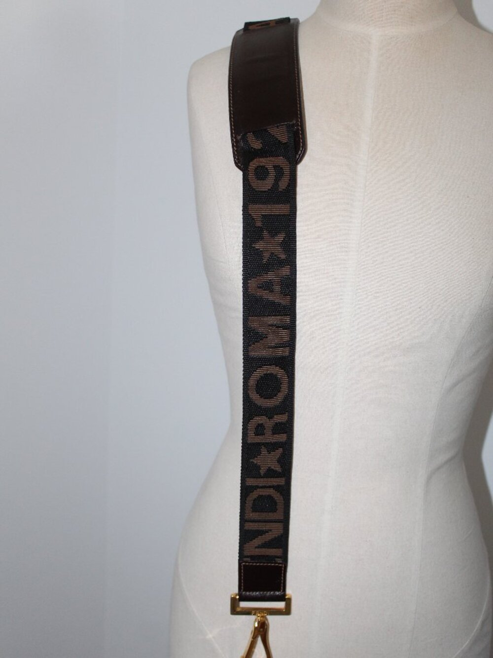 Fendi Guitar Strap You Logo Replacement